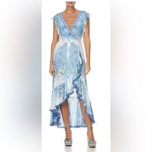 Camilla Wrap Dress NWT S